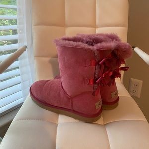 Pink Bailey Bow Ugg